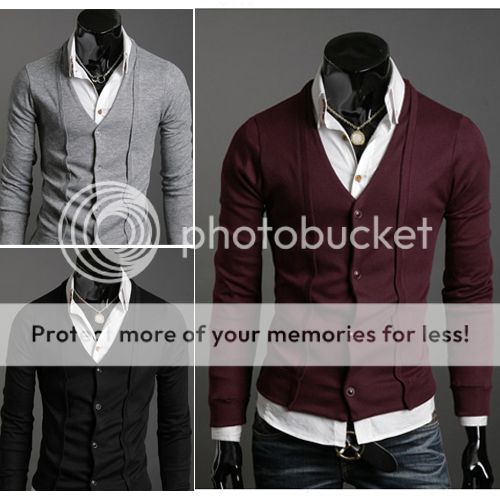US-C6088-New-Mens-Casual-Slim-Fit-Long-Sleeve-Sweaters-Shirts-3-colors