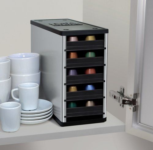 CafeStack Nespresso Capsule Storage Aluminum