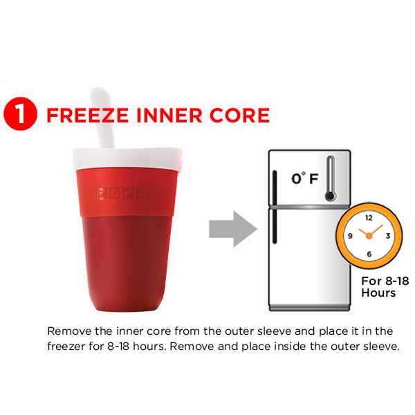 1pc x Zoku Slush & Shake Slushie Maker Milkshake Smoothie in 7 minutes